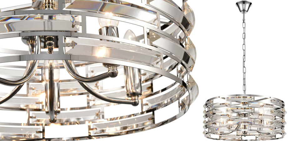 Люстра Chandelier Glass Inserts Люстра Chandelier Glass Inserts - Loft-Concept в Омске