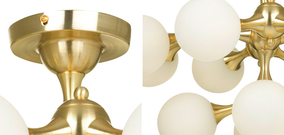 Потолочный светильник MOONDROP Lamp Gold 13 Потолочный светильник MOONDROP Lamp Gold 13 - Loft-Concept в Омске