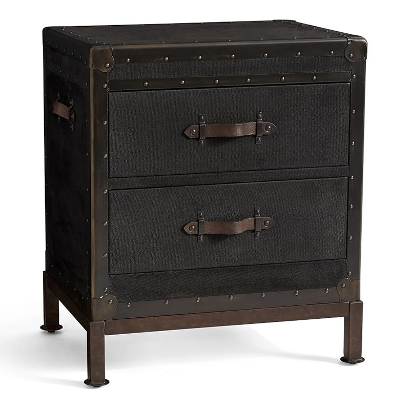 Тумба Vintage Chests black Черный в Омске | Loft Concept 