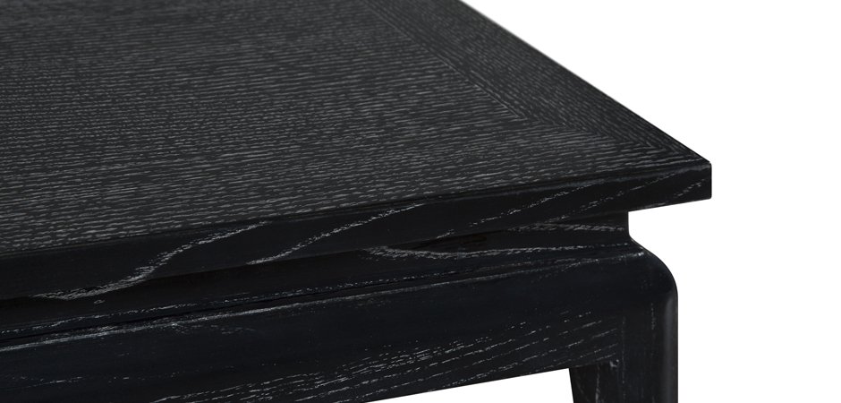 Кофейный стол Black Curved Coffee Table Кофейный стол Black Curved Coffee Table - Loft-Concept в Омске