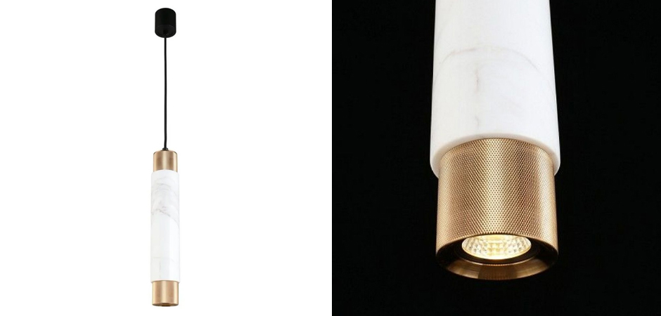 Подвесной светильник Cocktail Tube Бронзовый Подвесной светильник Cocktail Tube Бронзовый - Loft-Concept в Омске