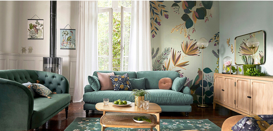 Постер Poster of Plants & Birds попугай Постер Poster of Plants & Birds попугай - Loft-Concept в Омске