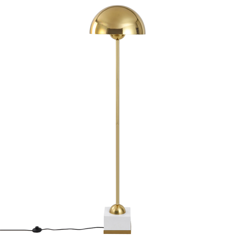 Торшер Riverside Floor Lamp Золотой в Омске | Loft Concept 