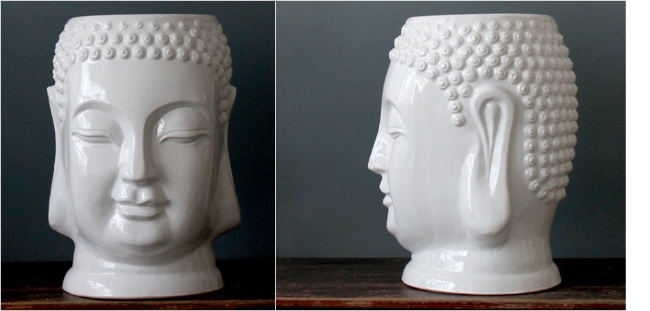 Керамический табурет White buddha - Loft-Concept в Омске