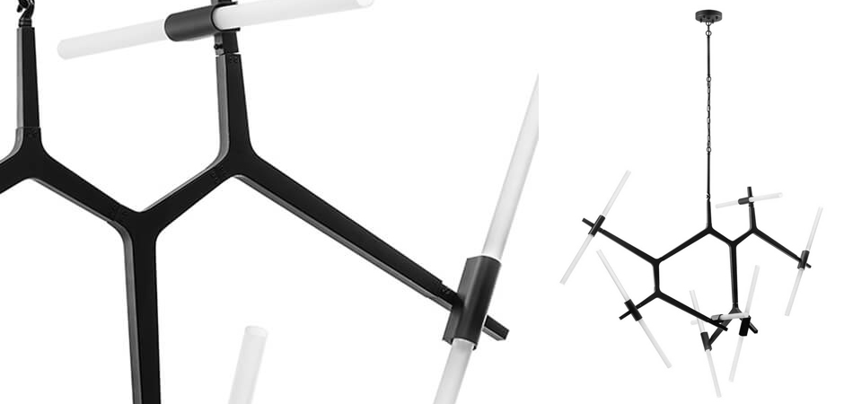 Люстра Агнес Chandelier Black 14 Люстра Агнес Chandelier Black 14 - Loft-Concept в Омске