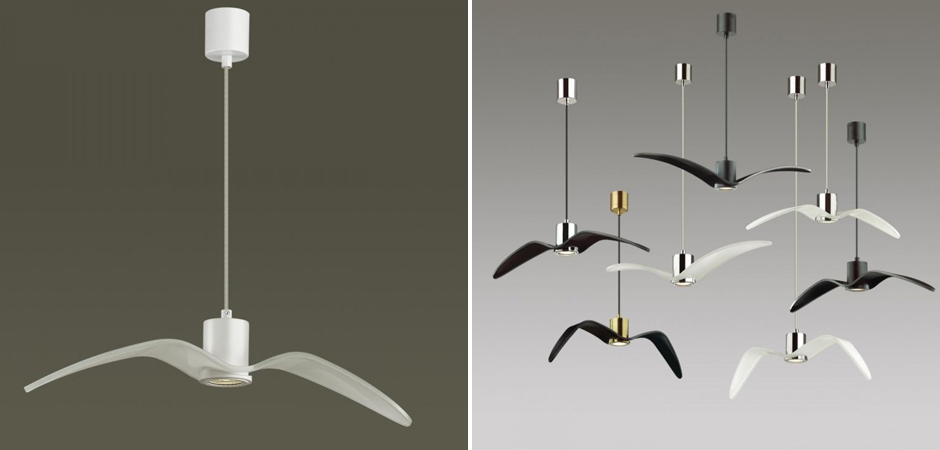 Подвесной светильник Seagull Average белый Подвесной светильник Seagull Average белый - Loft-Concept в Омске