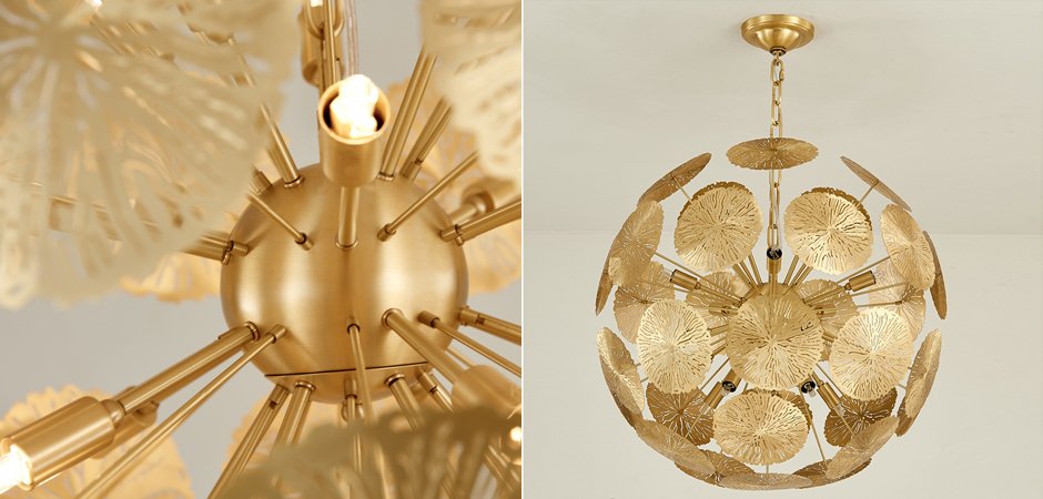 Люстра GLOBAL VIEWS LILY PAD Chandelier Люстра GLOBAL VIEWS LILY PAD Chandelier - Loft-Concept в Омске