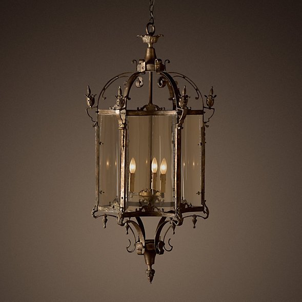 Люстра 19th Century Salerno Streetlight Pendant Lighting Черный в Омске | Loft Concept 