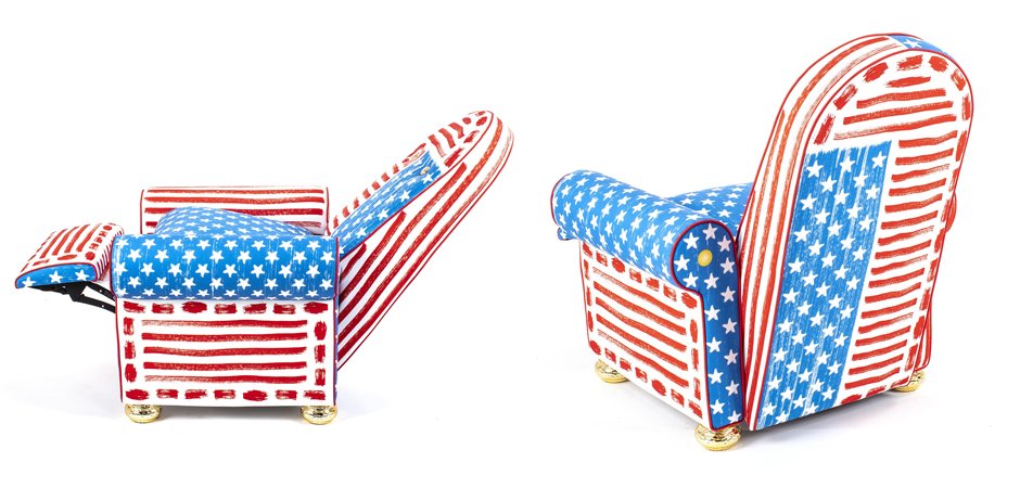 Кресло Seletti Lazy Painter USA Кресло Seletti Lazy Painter USA - Loft-Concept в Омске