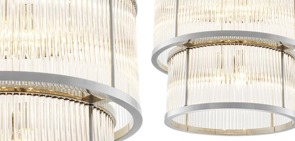 Люстра Chandelier Palmera Nickel - Loft-Concept в Омске