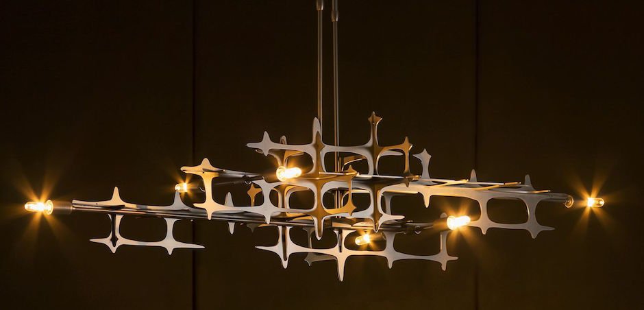 Люстра HUBBARDTON FORGE GRID PENDANT Люстра HUBBARDTON FORGE GRID PENDANT - Loft-Concept в Омске