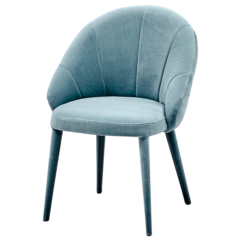 Стул Edith Stool Pastel Blue Голубой пастельный в Омске | Loft Concept 