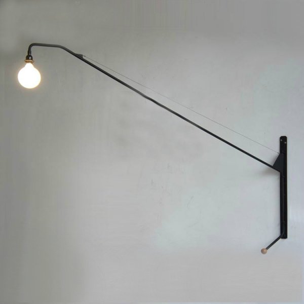 Бра Loft Industry long Wall lamp Crane  в Омске | Loft Concept 