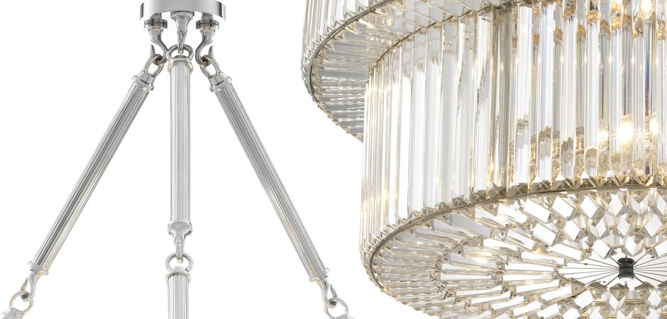 Люстра Chandelier Infinity Double Nickel Люстра Chandelier Infinity Double Nickel - Loft-Concept в Омске