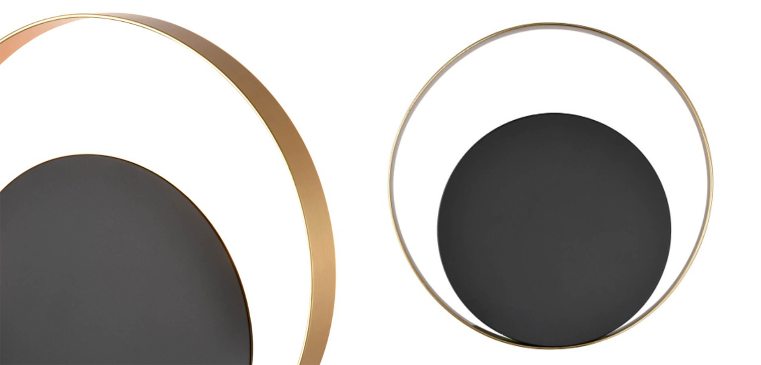 Бра Globo Ocular Sconce Circle Black 26 - фото