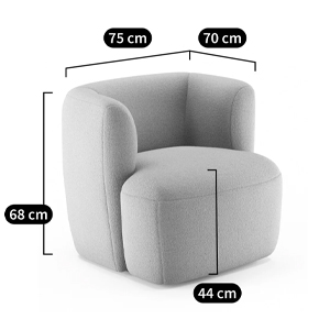 Кресло Ivy Boucle Collection Armchair в Омске