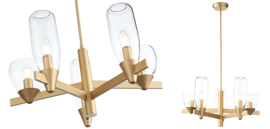Люстра Houston 5 lamps Люстра Houston 5 lamps - Loft-Concept в Омске