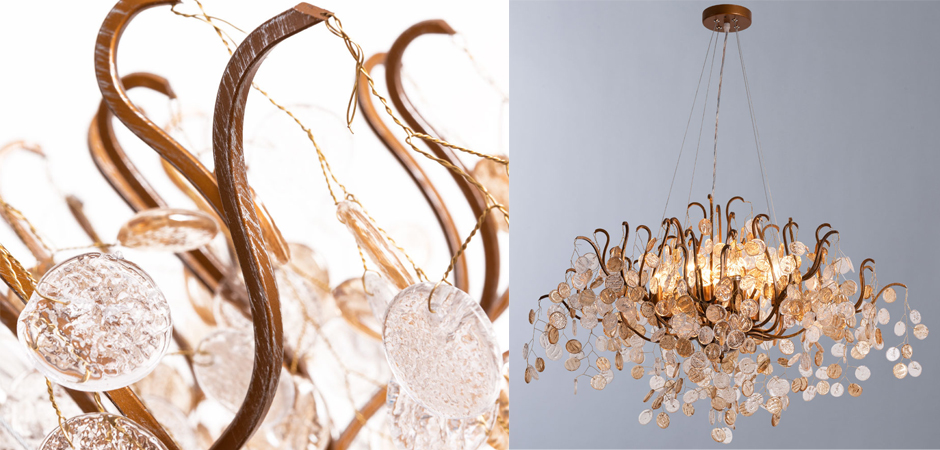 Люстра FAIRYTREE Chandelier Amber Pendants 100 Люстра FAIRYTREE Chandelier Amber Pendants 100 - Loft-Concept в Омске
