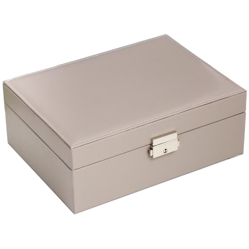 Шкатулка Blanford Jewerly Organizer Box gray beige Бежево-серый в Омске | Loft Concept 