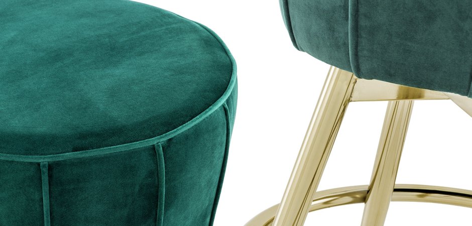 Барный стул Eichholtz Bar Stool Bolton Барный стул Eichholtz Bar Stool Bolton - Loft-Concept в Омске