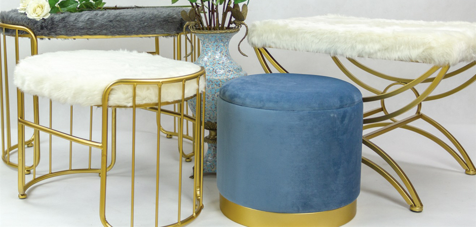 Банкетка Fur Pillow Milk - фото №1