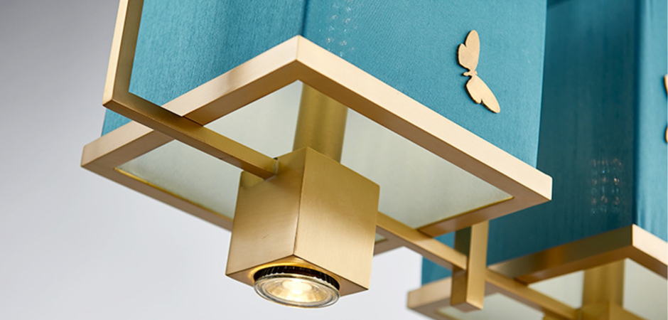 Люстра с бабочками Butterflies Blue Background Chandelier Люстра с бабочками Butterflies Blue Background Chandelier - Loft-Concept в Омске