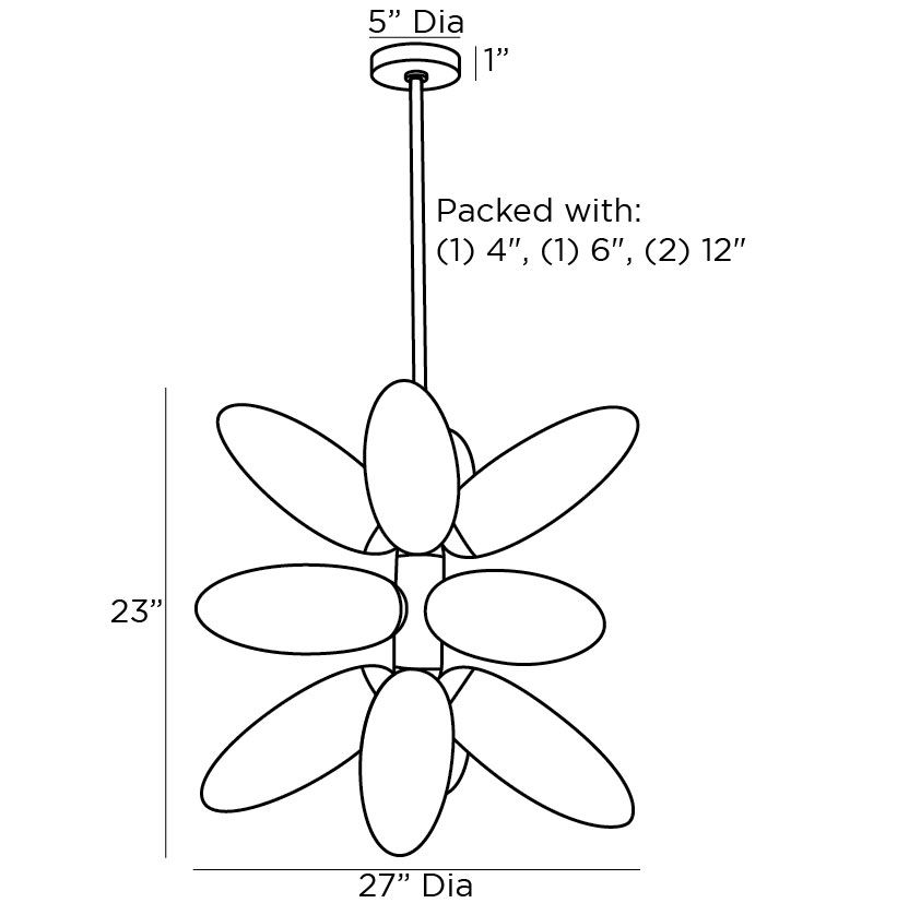 Люстра Arteriors STARLING CHANDELIER в Омске