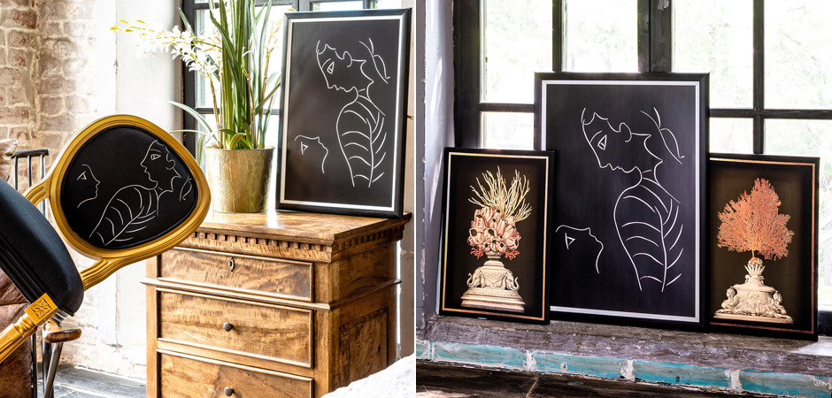 Постер White Silhouette Mother Poster - Loft-Concept в Омске