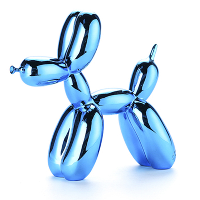 Статуэтка Jeff Koons Balloon Dog medium Blue Синий в Омске | Loft Concept 