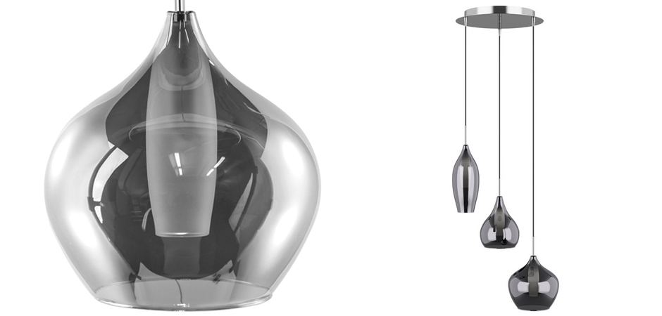 Люстра Candiano Smoke Triple Люстра Candiano Smoke Triple - Loft-Concept в Омске