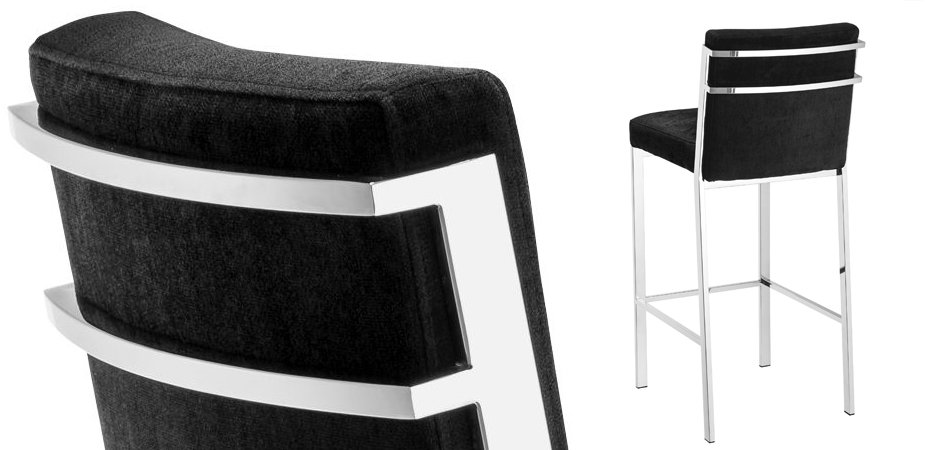 Барный стул Eichholtz Bar Stool Scott Steel Барный стул Eichholtz Bar Stool Scott Steel - Loft-Concept в Омске