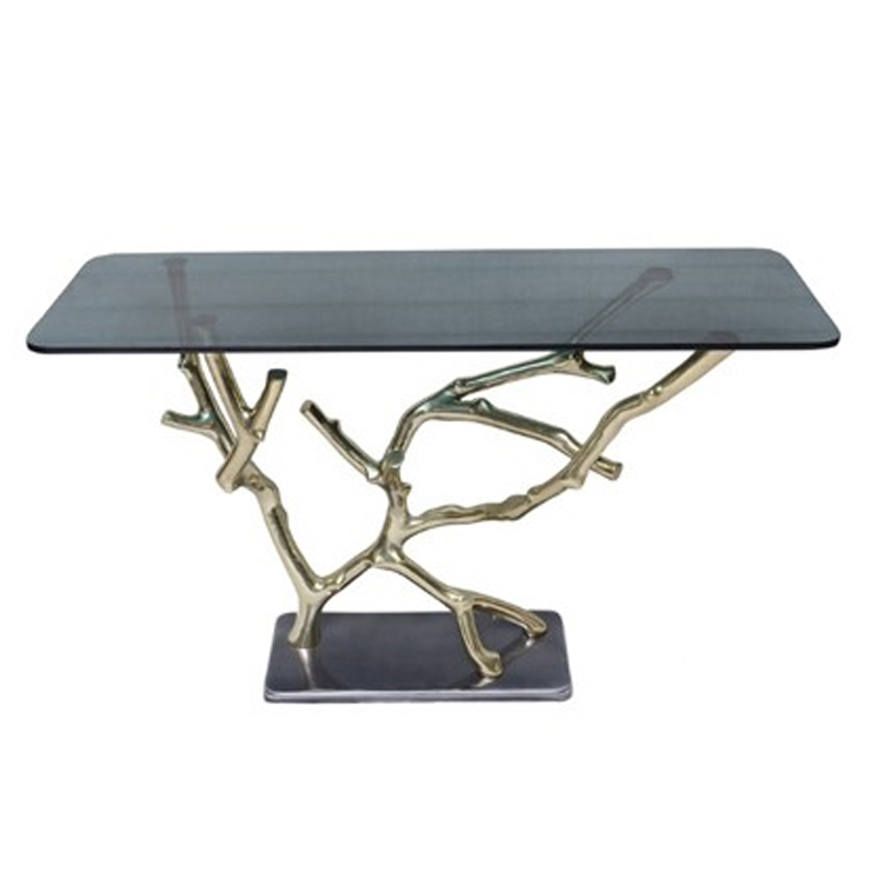 Консоль Console Tree Branches Винтажное Темное Золото  в Омске | Loft Concept 