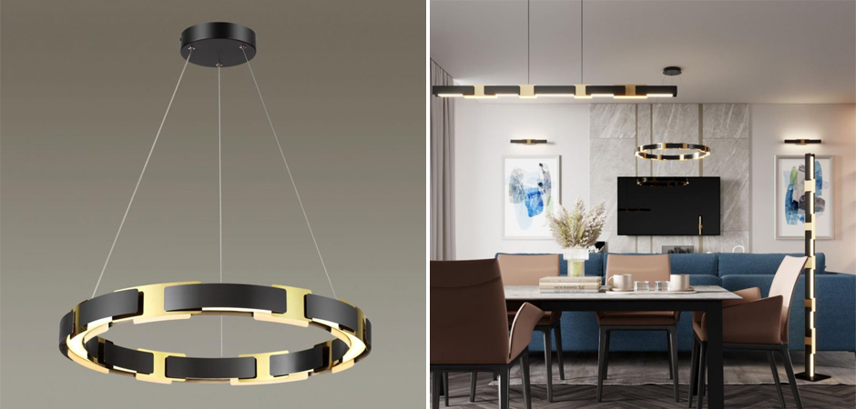 Люстра Shades of Gold диаметр 60 см Люстра Shades of Gold диаметр 60 см - Loft-Concept в Омске