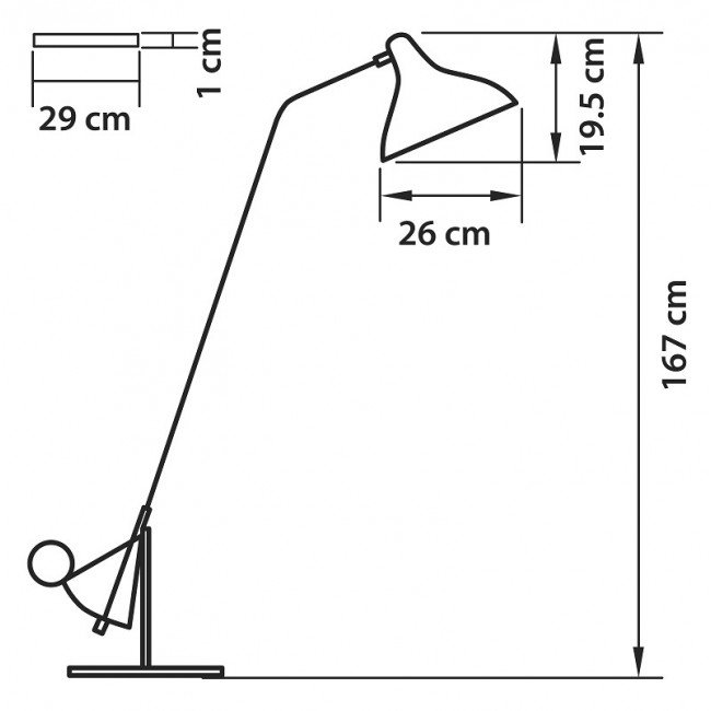 Торшер Lampara Floor Lamp в Омске