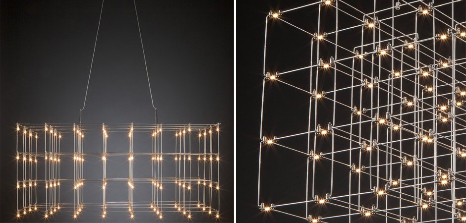 Люстра Quasar Cosmos Square LED pendant light Люстра Quasar Cosmos Square LED pendant light - Loft-Concept в Омске