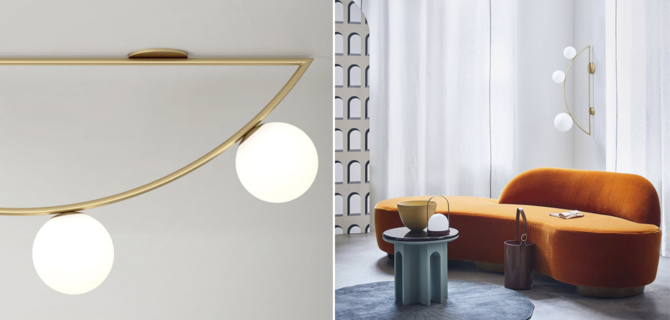 Потолочный светильник Atelier Areti Girlande Ceiling Crescent 3 Потолочный светильник Atelier Areti Girlande Ceiling Crescent 3 - Loft-Concept в Омске