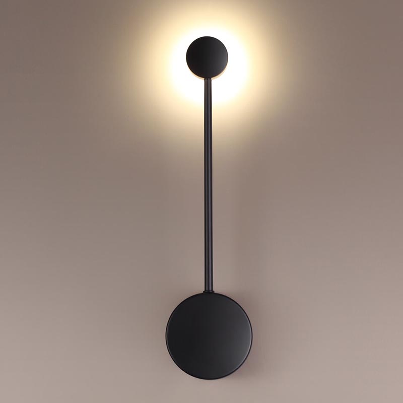 Бра Pin Wall Light Black 40 Черный в Омске | Loft Concept 