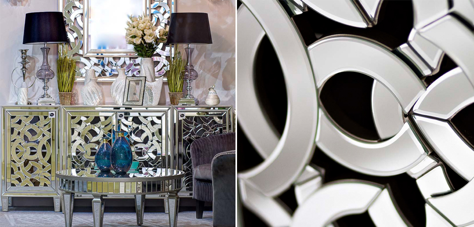 Тумба Mirror Ornament Nightstand Тумба Mirror Ornament Nightstand - Loft-Concept в Омске