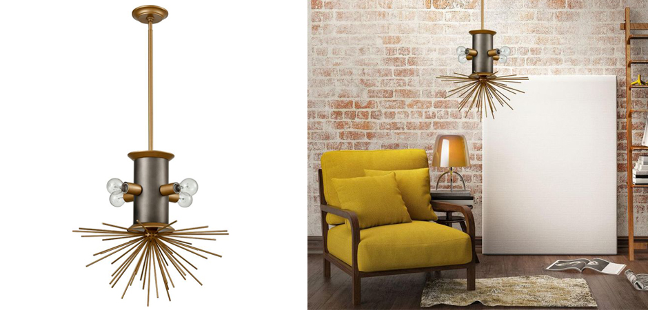 Подвесной светильник Hedgehog Chandelier Подвесной светильник Hedgehog Chandelier - Loft-Concept в Омске