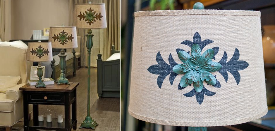 Настольная лампа Cross Ornament Provence table lamp Настольная лампа Cross Ornament Provence table lamp - Loft-Concept в Омске