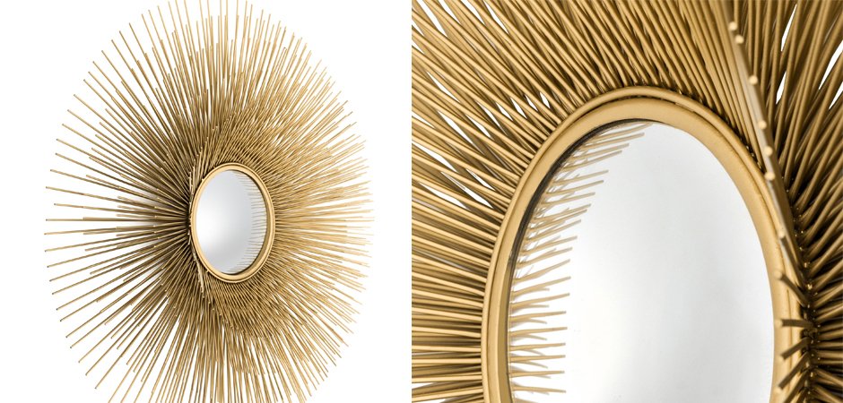 Зеркало Eichholtz Mirror Solaris L Зеркало Eichholtz Mirror Solaris L - Loft-Concept в Омске