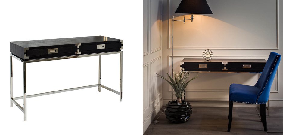 Рабочий стол Black Grace Desk Рабочий стол Black Grace Desk - Loft-Concept в Омске
