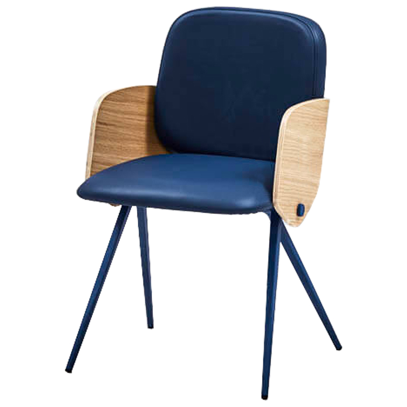 Стул Fionan Stool Blue Древесина Синий в Омске | Loft Concept 