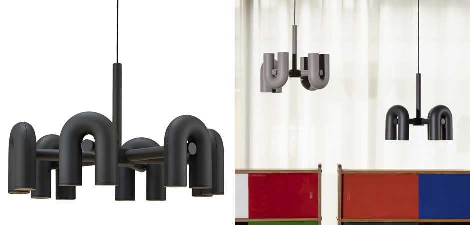 Люстра Cirkus AGO Lighting black 4-6 Люстра Cirkus AGO Lighting black 4-6 - Loft-Concept в Омске