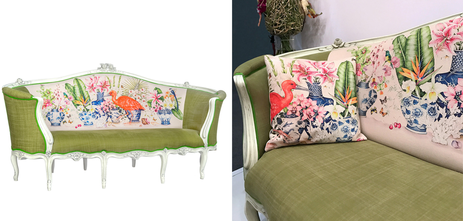 Диван Poetry of Flowers and Birds Sofa - Loft-Concept в Омске