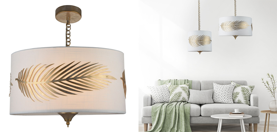 Потолочный светильник Golden Feather Ceiling Потолочный светильник Golden Feather Ceiling - Loft-Concept в Омске
