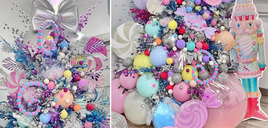 Дизайнерская Елка Премиум с Ярким Розовым Декором Christmas Tree Fun Game Дизайнерская Елка Премиум с Ярким Розовым Декором Christmas Tree Fun Game - Loft-Concept в Омске