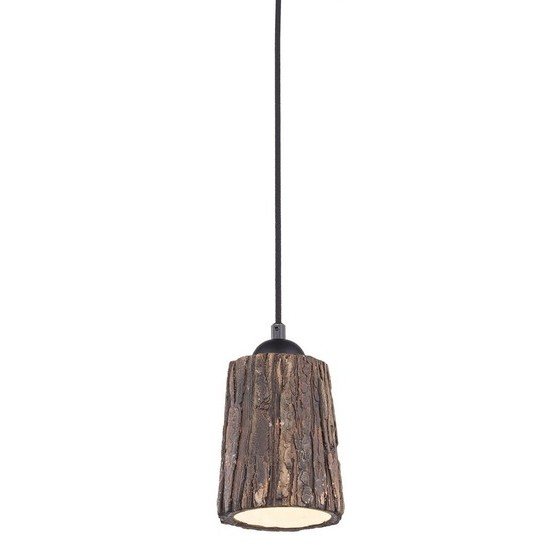 Люстра Wood Log Pendant Коричневый в Омске | Loft Concept 