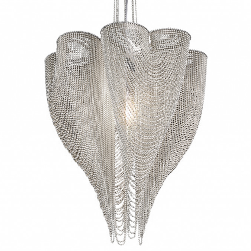 Люстра Willowlamp BabyLove Clover Silver Серебряный в Омске | Loft Concept 