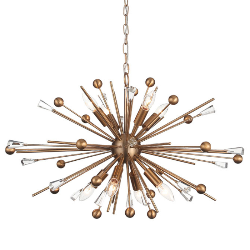 Люстра Спутник GIANT SPUTNIK Chandelier Copper Медь в Омске | Loft Concept 